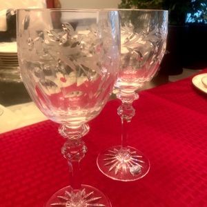 Rogaska Crystal Garden Crystal Water Goblet